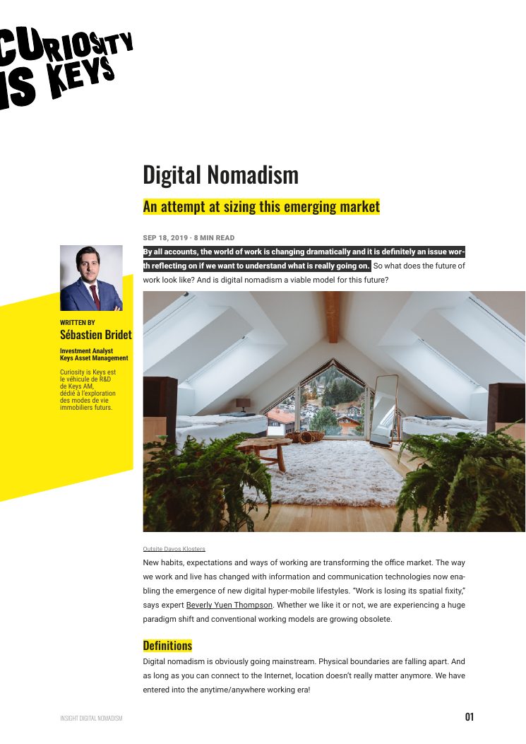 Digital nomadism