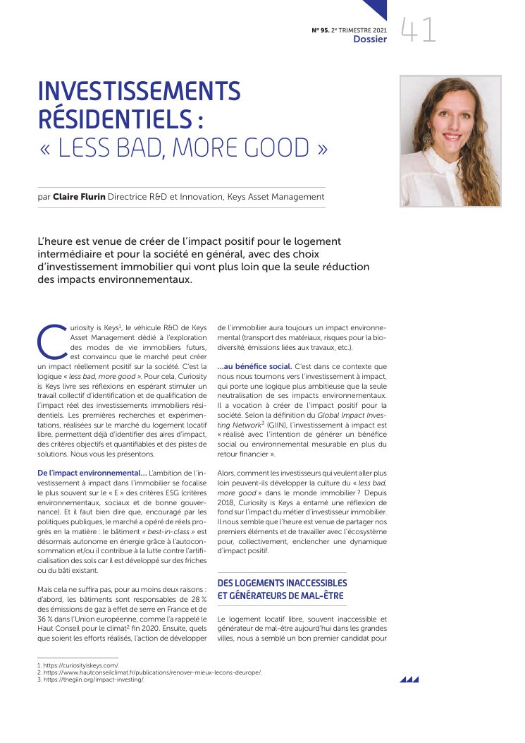 Article — Claire Flurin Bellec